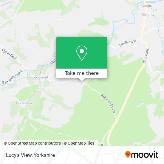 Lucy's View map