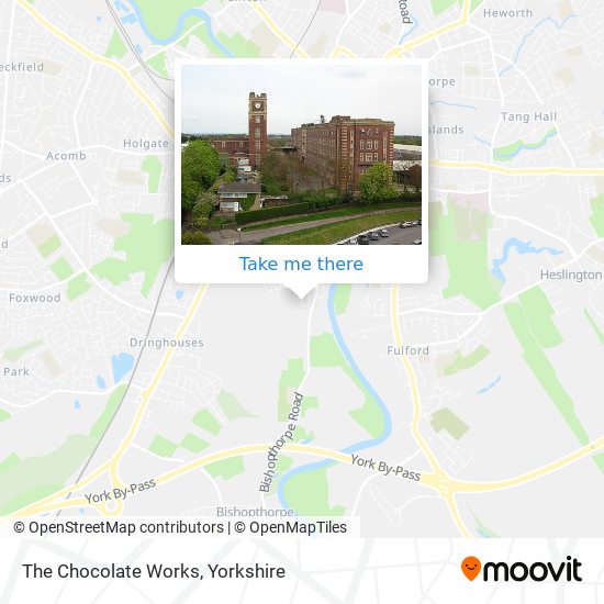 The Chocolate Works map