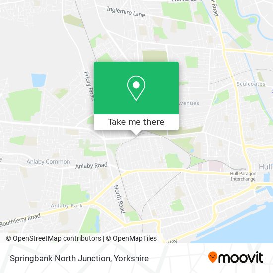 Springbank North Junction map
