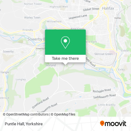 Puntle Hall map