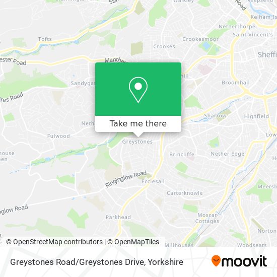 Greystones Road / Greystones Drive map