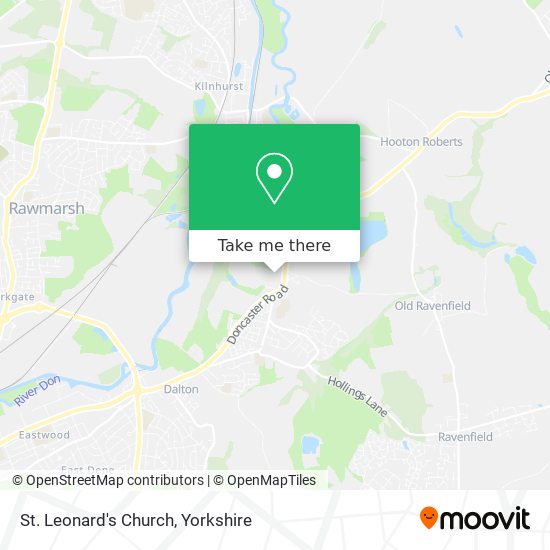 St. Leonard's Church map