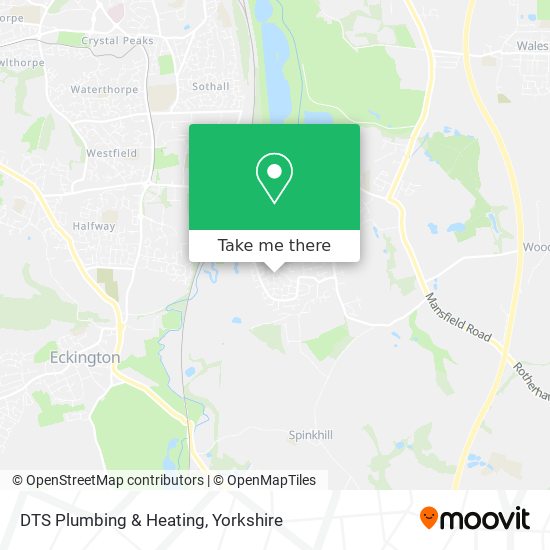 DTS Plumbing & Heating map