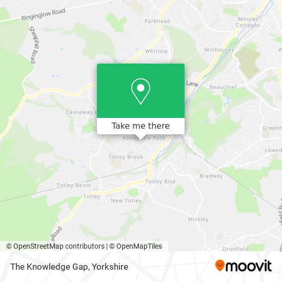 The Knowledge Gap map
