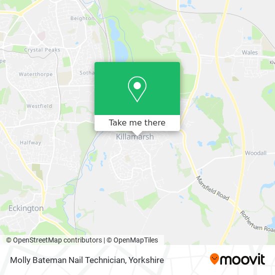 Molly Bateman Nail Technician map