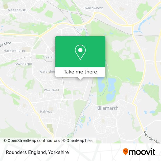 Rounders England map