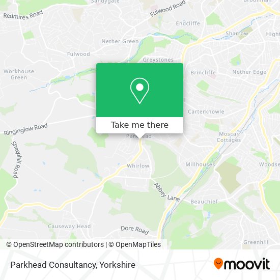 Parkhead Consultancy map