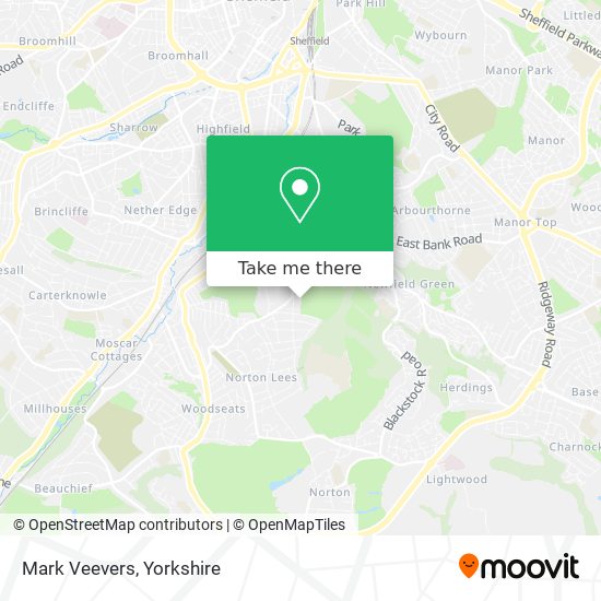 Mark Veevers map
