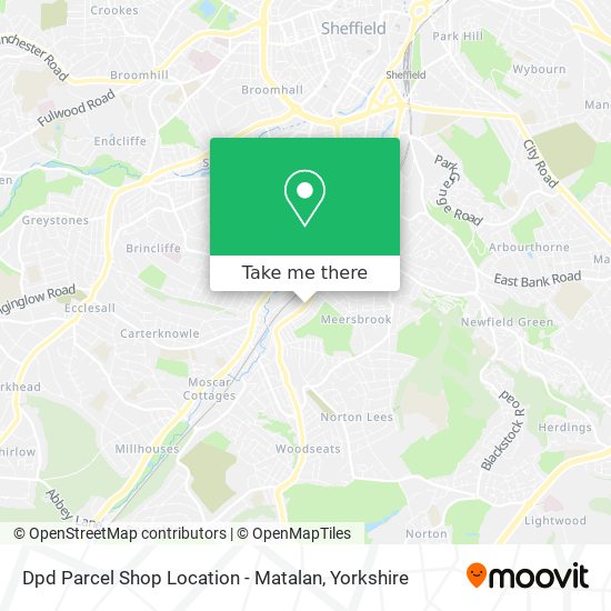 Dpd Parcel Shop Location - Matalan map