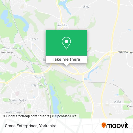 Crane Enterprises map