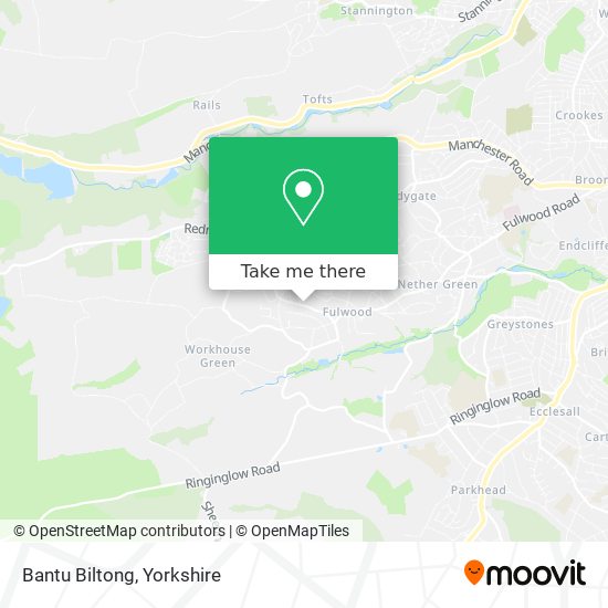 Bantu Biltong map