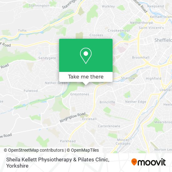 Sheila Kellett Physiotherapy & Pilates Clinic map