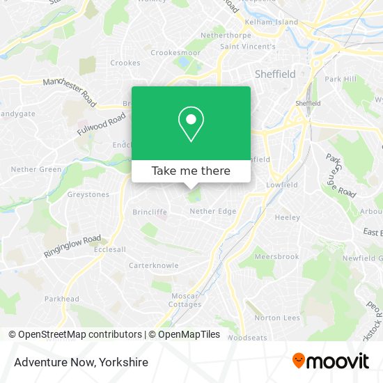 Adventure Now map