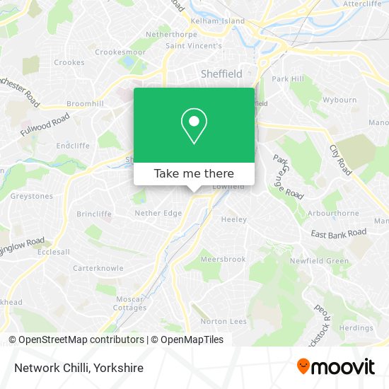 Network Chilli map