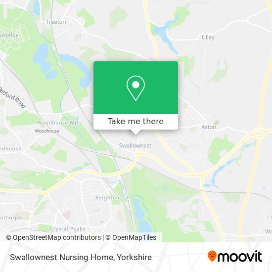 Swallownest Nursing Home map