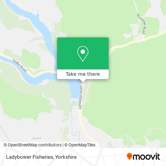 Ladybower Fisheries map