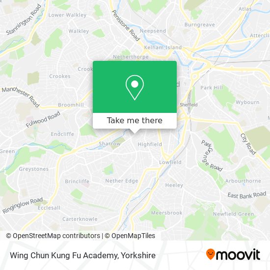 Wing Chun Kung Fu Academy map