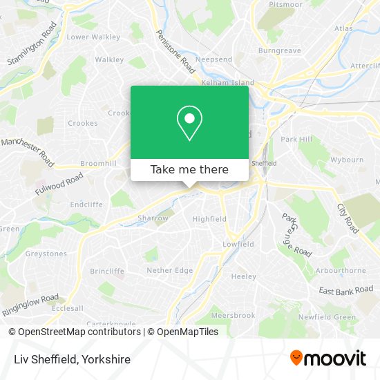 Liv Sheffield map