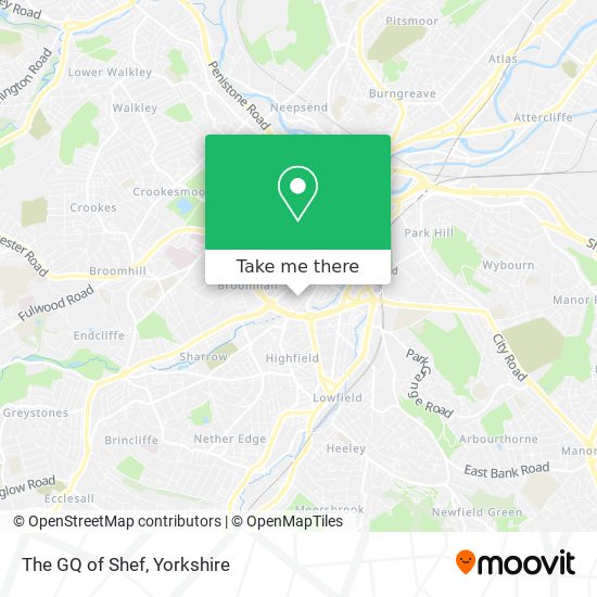 The GQ of Shef map