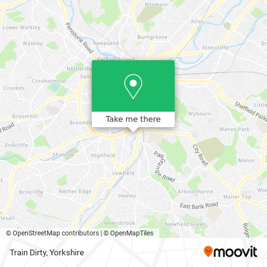Train Dirty map