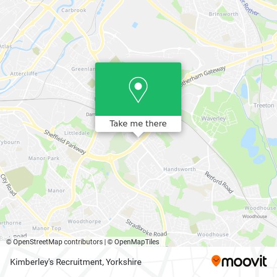 Kimberley's Recruitment map