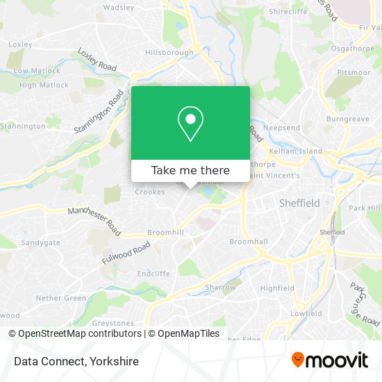 Data Connect map