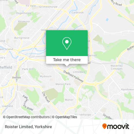 Roister Limited map