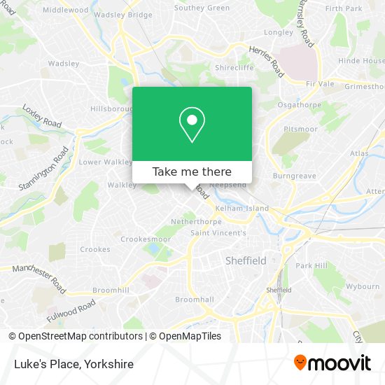 Luke's Place map