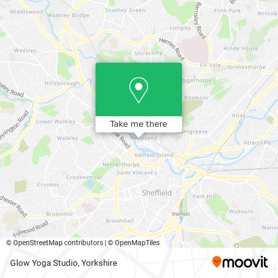 Glow Yoga Studio map