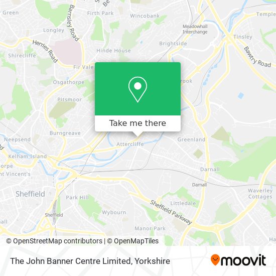 The John Banner Centre Limited map