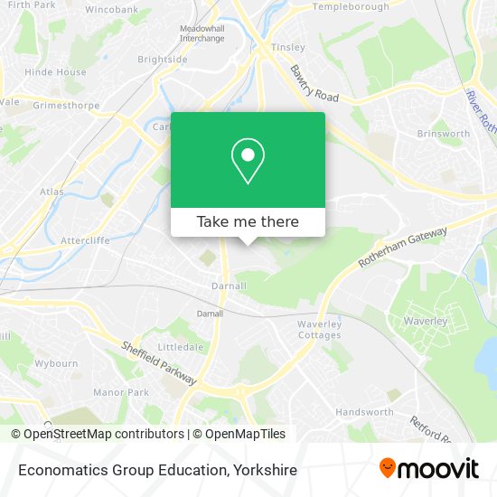 Economatics Group Education map