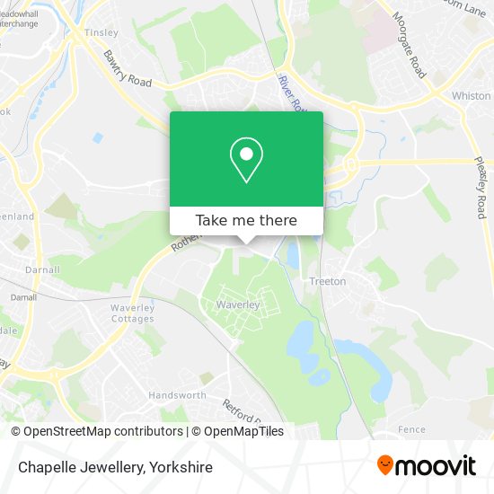 Chapelle Jewellery map