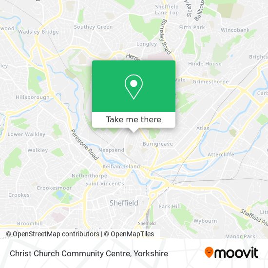 Christ Church Community Centre map
