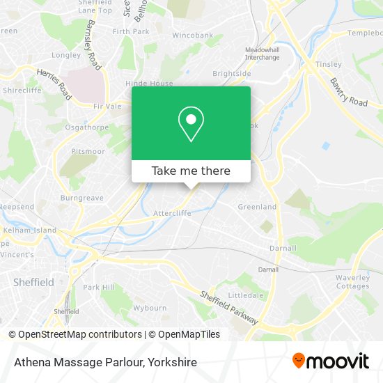 Athena Massage Parlour map