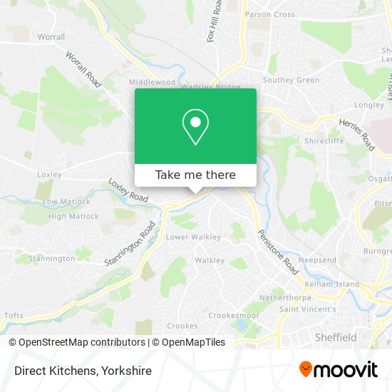Direct Kitchens map
