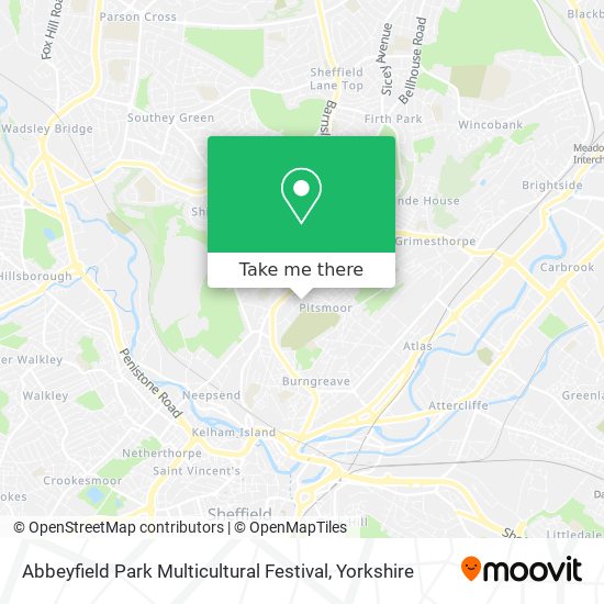 Abbeyfield Park Multicultural Festival map