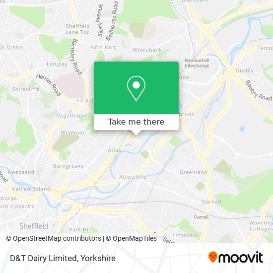 D&T Dairy Limited map