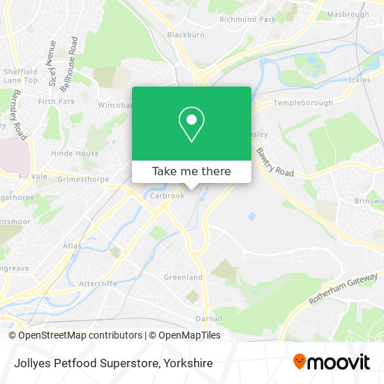 Jollyes Petfood Superstore map