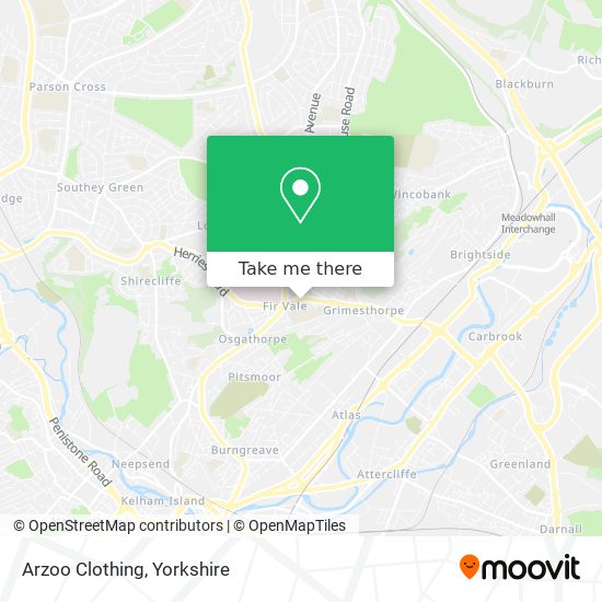 Arzoo Clothing map