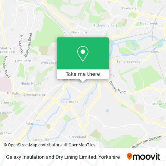 Galaxy Insulation and Dry Lining Limited map