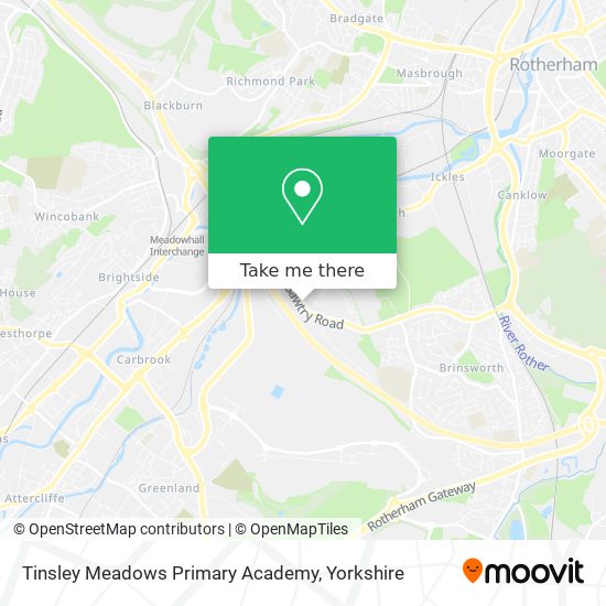 Tinsley Meadows Primary Academy map