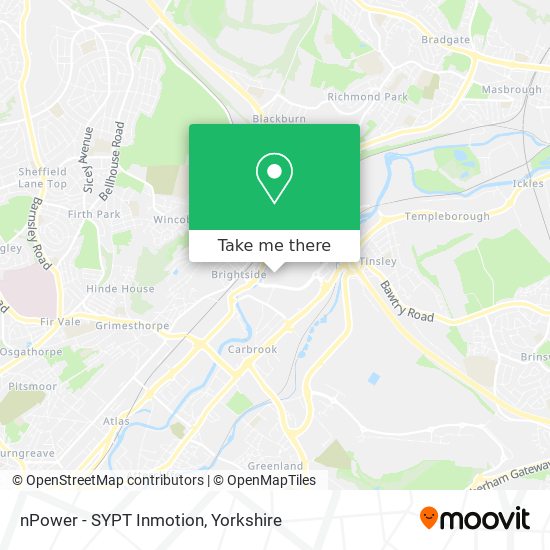 nPower - SYPT Inmotion map
