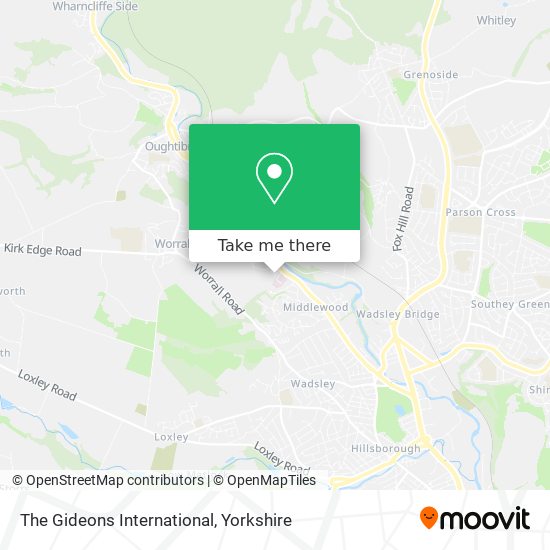 The Gideons International map