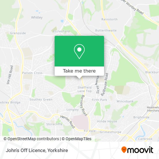 John's Off Licence map