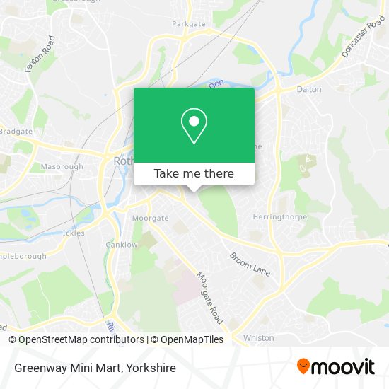 Greenway Mini Mart map