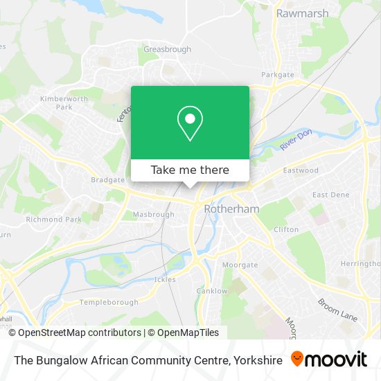 The Bungalow African Community Centre map