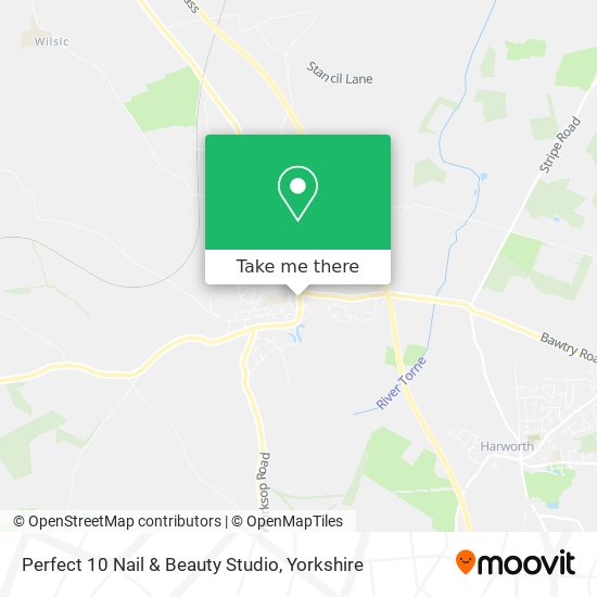 Perfect 10 Nail & Beauty Studio map