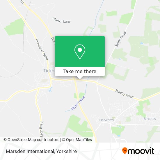 Marsden International map