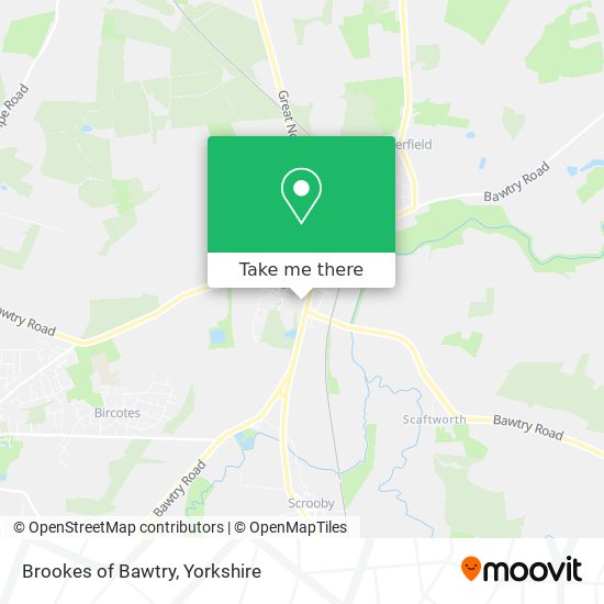 Brookes of Bawtry map