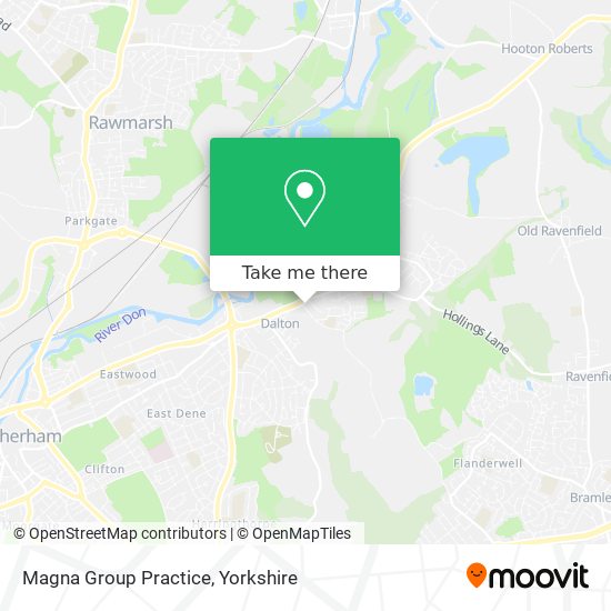 Magna Group Practice map